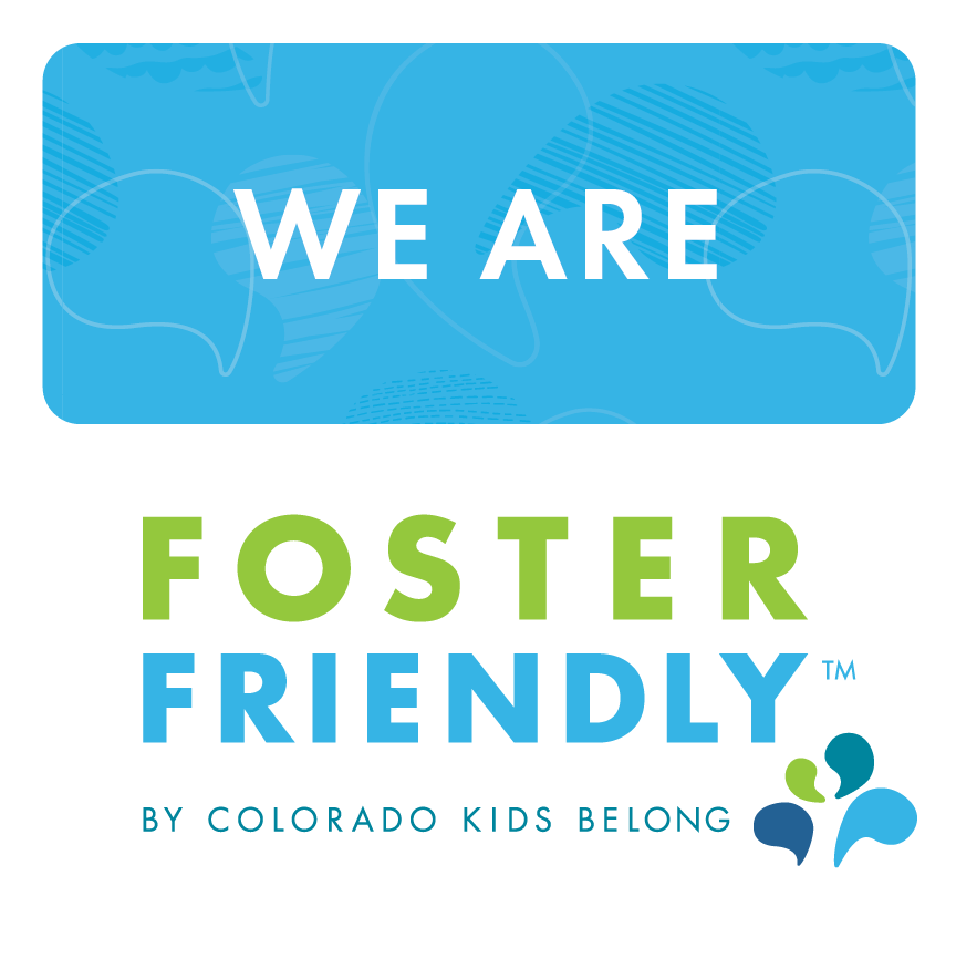 Foster Friendly Window Decal CO